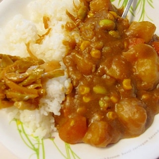 森永美味しい牛乳入れカレー